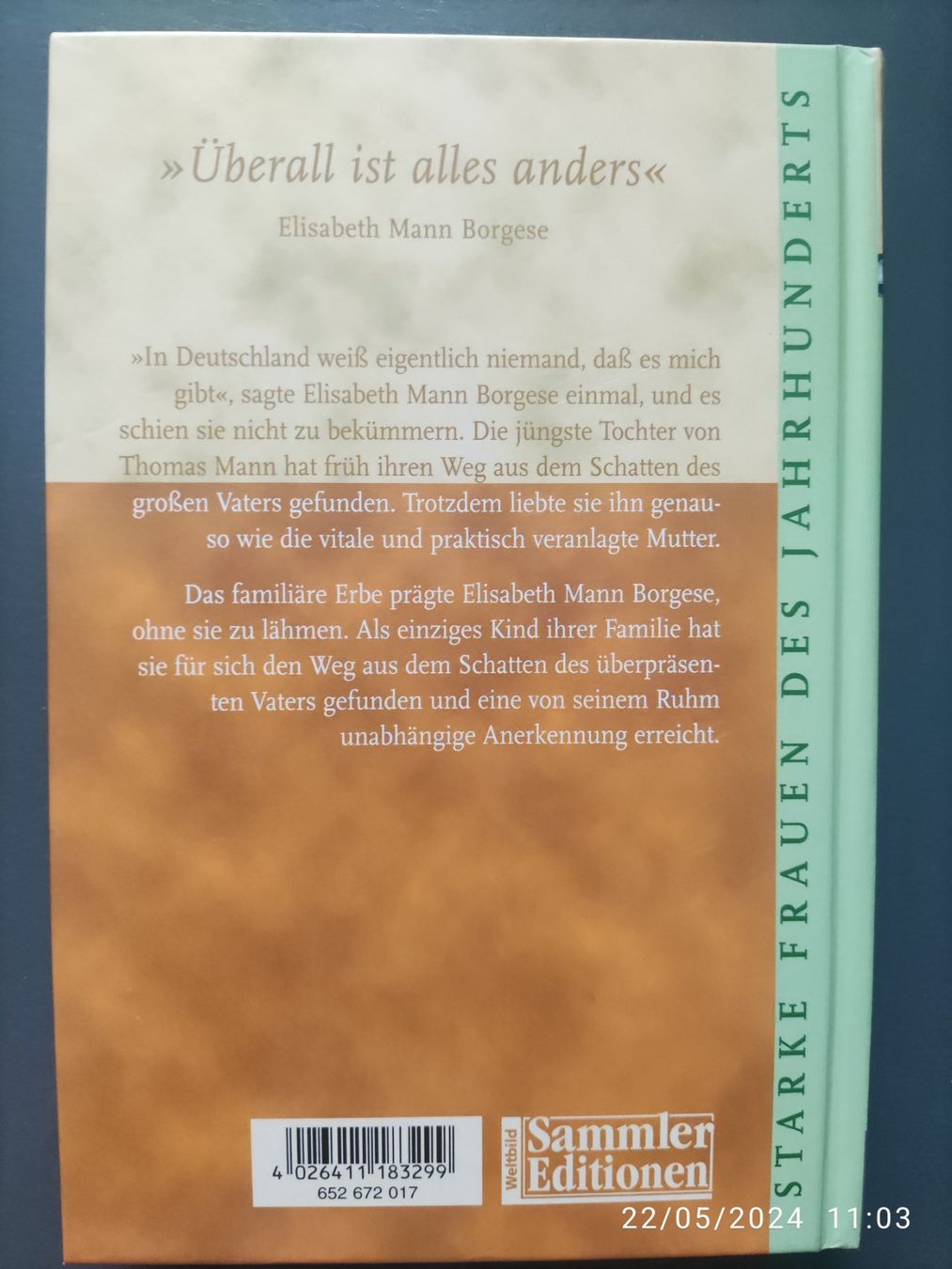 Libri: Elisabeth Mann Borgese – Usato da Basel venduto da Alacant 1