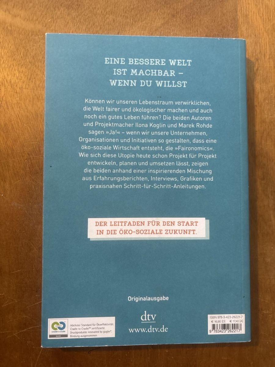 Libri: Fairnomics - Ökologisch, fair und frei – Usato da Zürich venduto da WWehrle 1