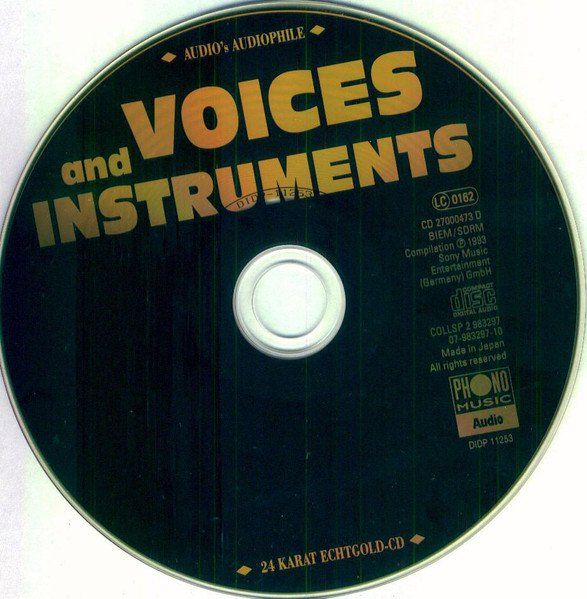 Voices And Instruments, 24 Karat Echtgold-CD, D21 (Gebraucht) in Sessa ...