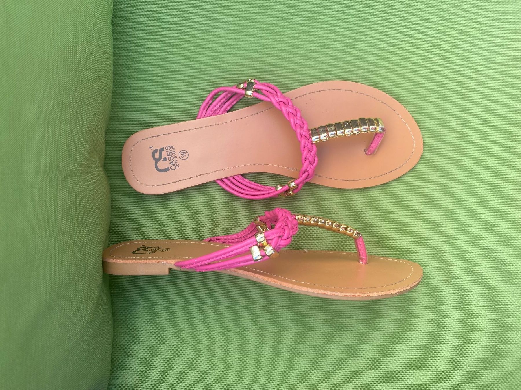 Scarpe da donna: SUMMERTIME - stylische Flip-Flops mit Décor, pink, 39 – Usato da Winkel venduto da ferrari2022 2