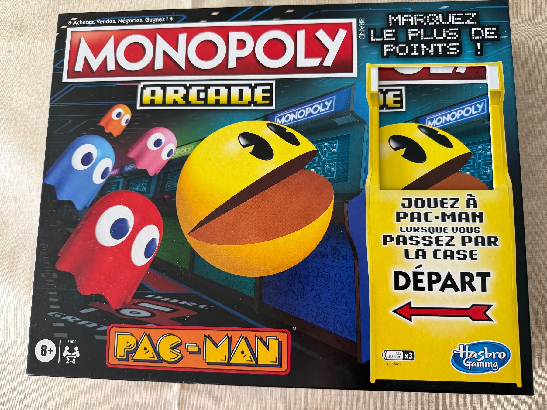 Spiele: Monopoly Arcade Pac-Man Brettspiel komplett – Neu (gemäss Beschreibung) aus Oberägeri von kaitanja