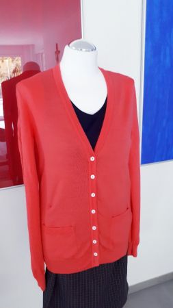 Strickjacke (Marke: Peter Hahn): Feine Schurwolle