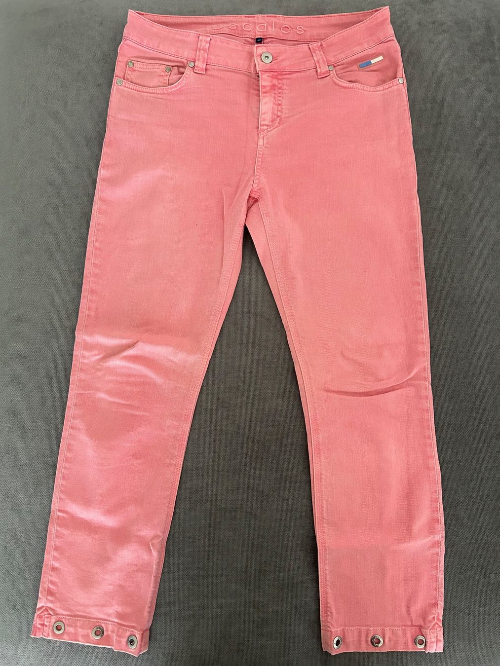 Pantaloni: ESCALES Paris pink Sommerhose IT40 DE34 – Usato da Wimmis venduto da rimnakit