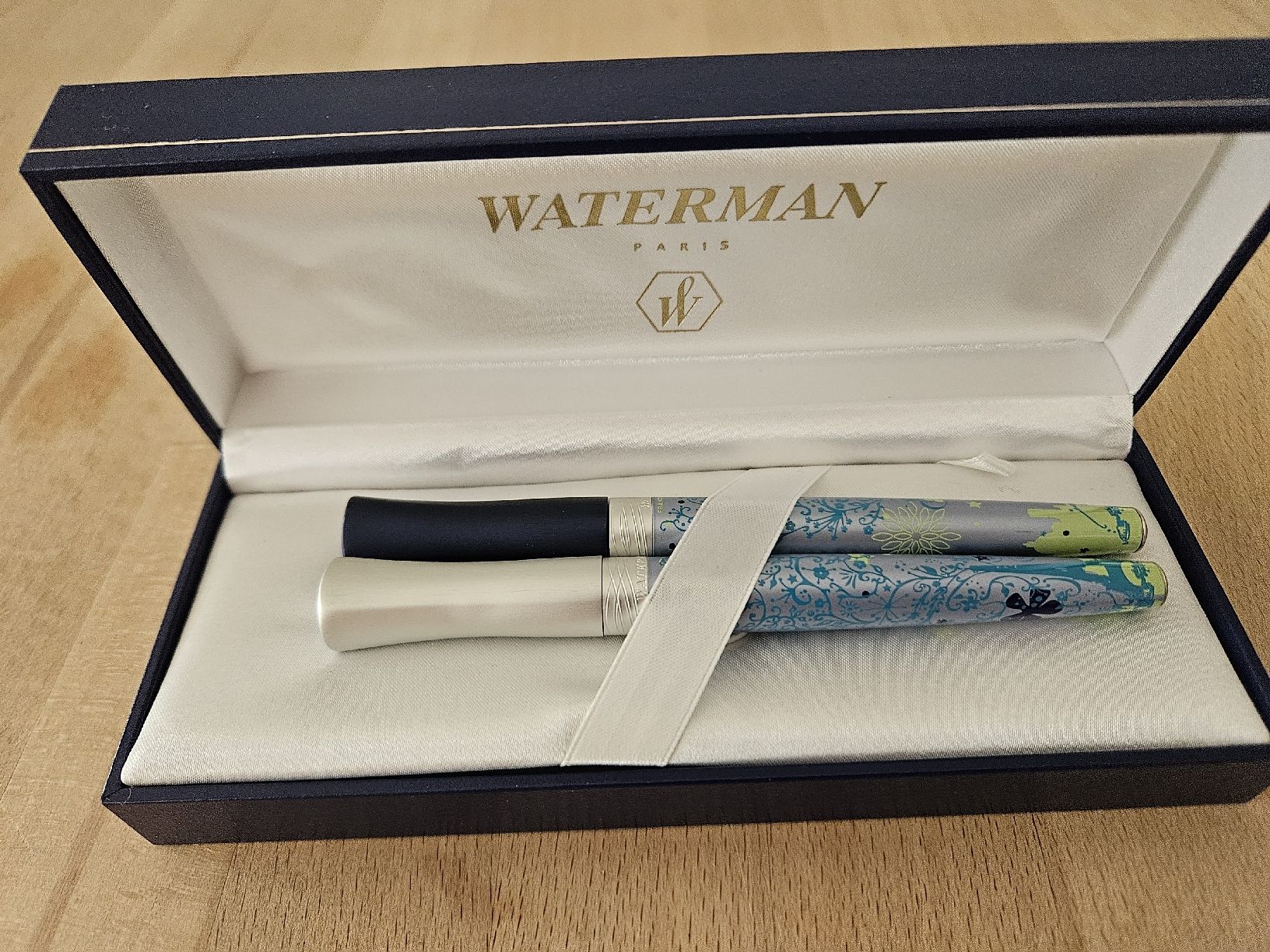 Waterman Penna & Evidenziatori: Waterman Schreibset mit Box – Usato da Wabern venduto da AnaBern