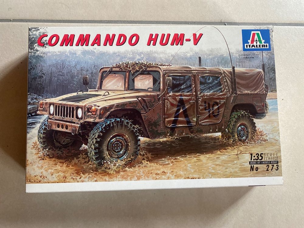 Commando Hum-V Modellbauset | 1:35 | Italeri | Kaufen auf Ricardo