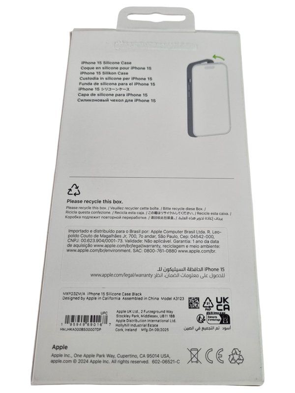 Apple Cover & Protezioni schermo: IPHONE 15 Silicone Handyshutzhülle – Nuovo (secondo la descrizione) da Wangen b. Olten venduto da Restwert_Wangen 1