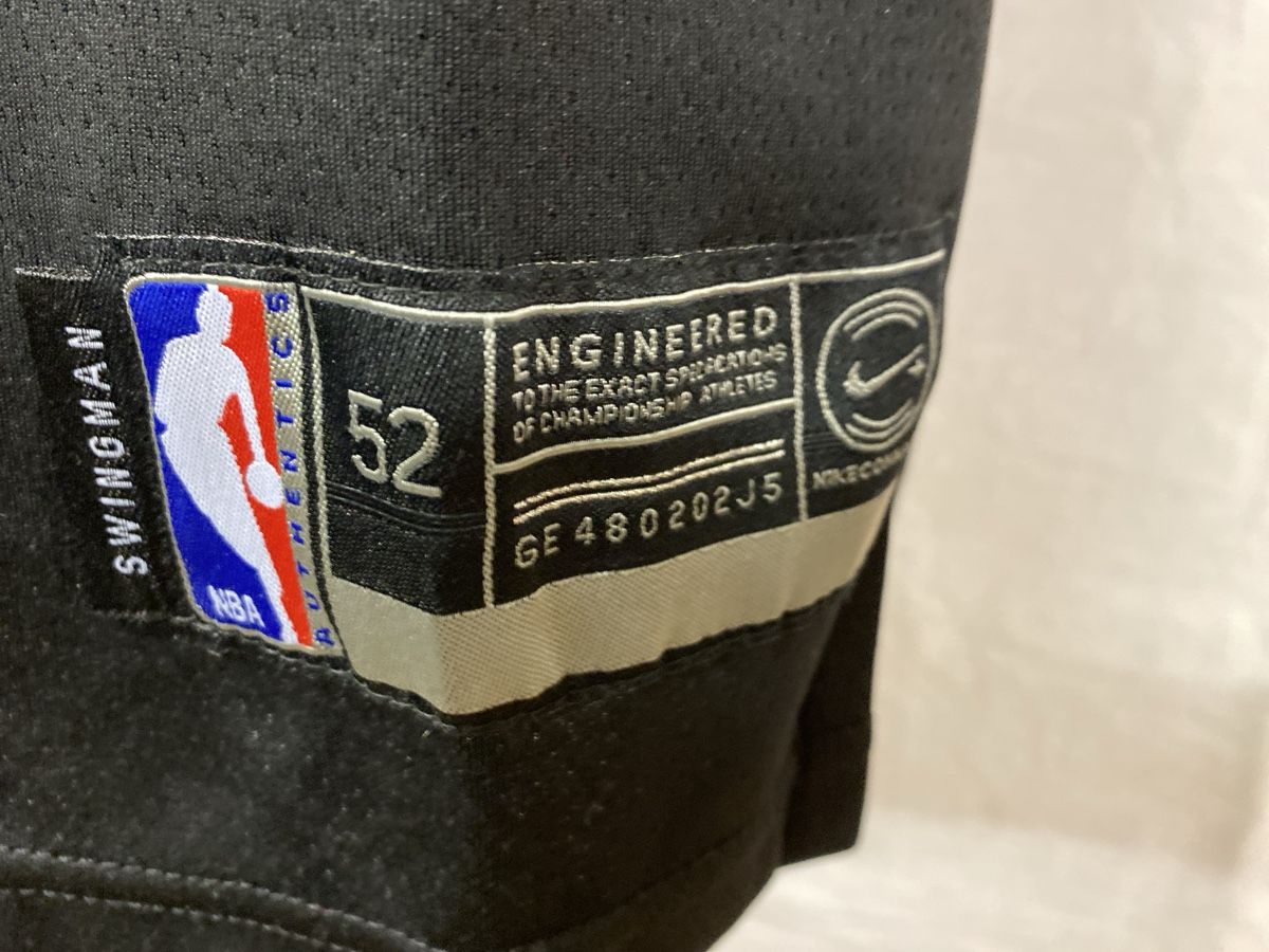 Nba Canottiere & Pantaloni: Brooklyn Nets Trikot Nr. 11 Schwarz Grösse 52 – Usato da sursee venduto da trilli-tralli 7