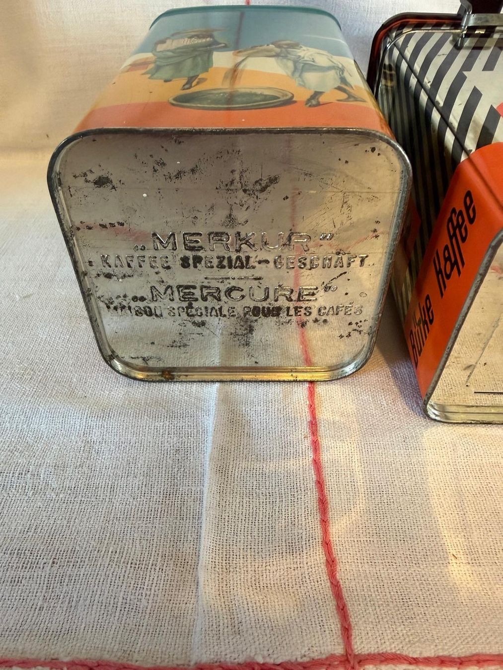 Tutte le decorazioni: Alte Blech Kaffeedosen – Usato da Guntmadingen venduto da MichelleAD 4