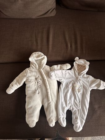 Baby Overall Newborn, Teddy Motiv, Winter