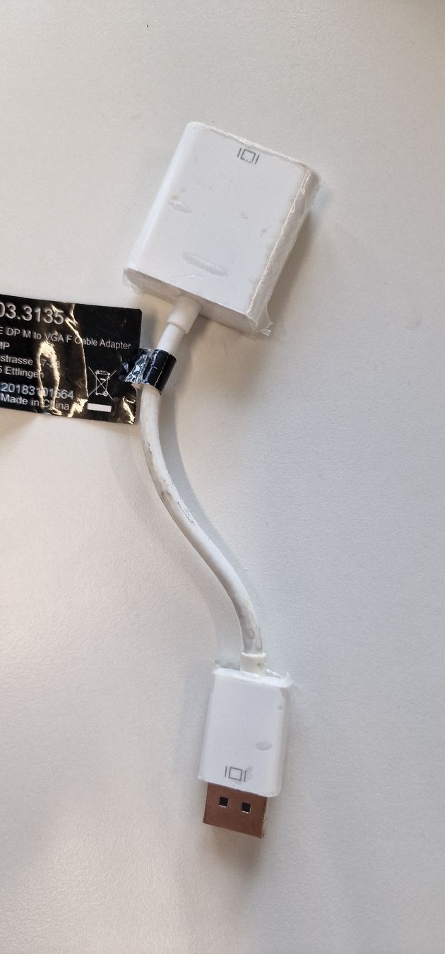 Unità & Adattatore: DisplayPort to VGA – Usato da Gerlafingen venduto da dulifuli