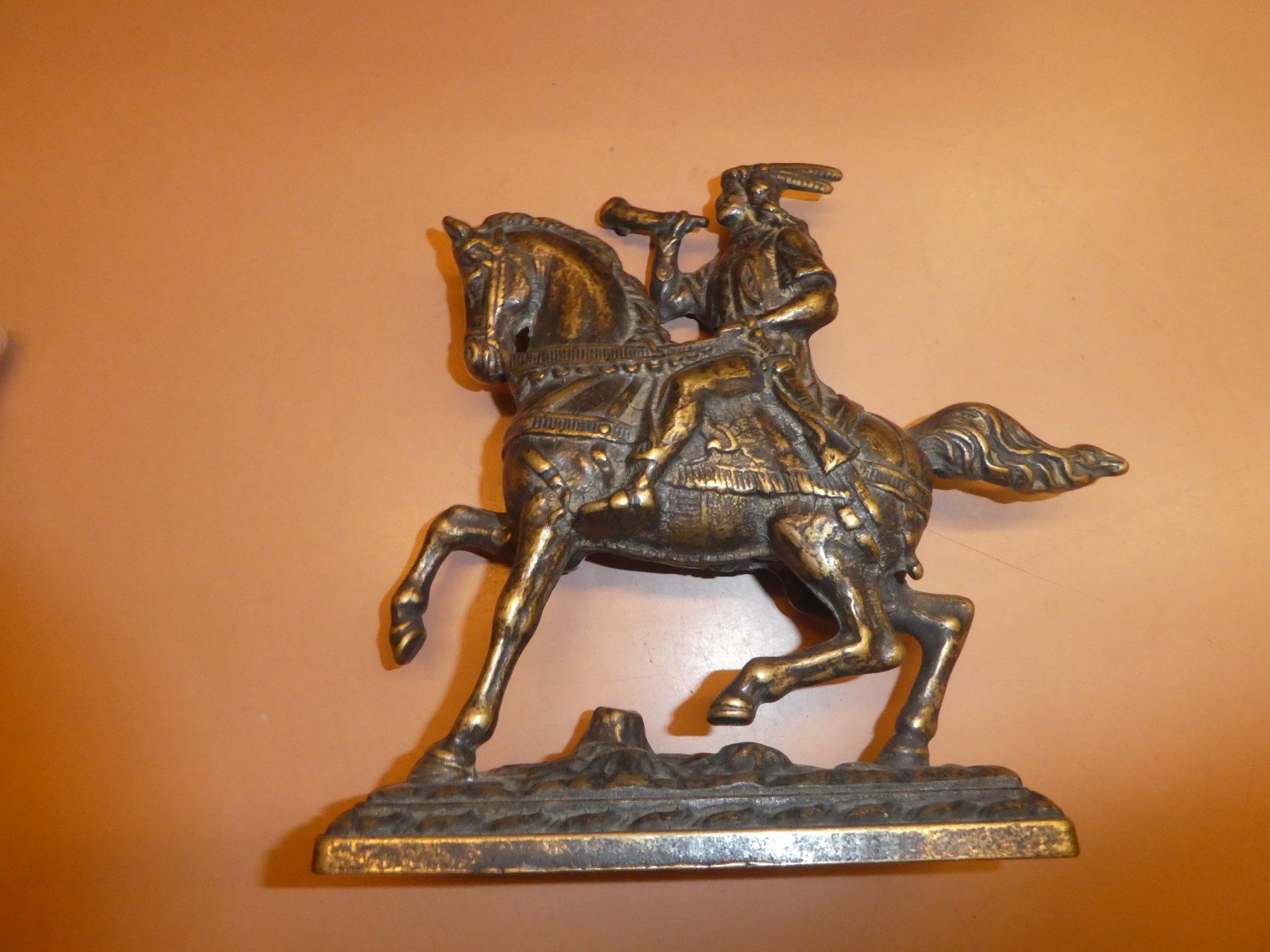 Sculture & Statue: Antiker Reiter mit Trompete, Bronze – Usato da Chur venduto da Diversico2010 1