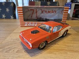 71'Plymouth Hemi Cuda 1:18 Ertl