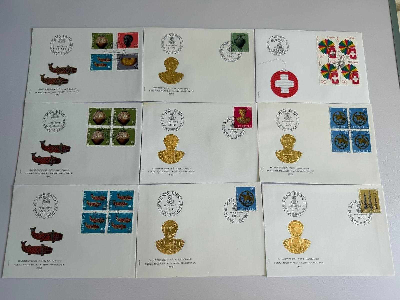 Tutti i francobolli: 9 Stück Ersttagsbrief (89) – Nuovo (secondo la descrizione) da Tafers venduto da nicole.ts