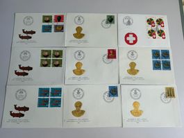 9 Stück Ersttagsbrief (89)