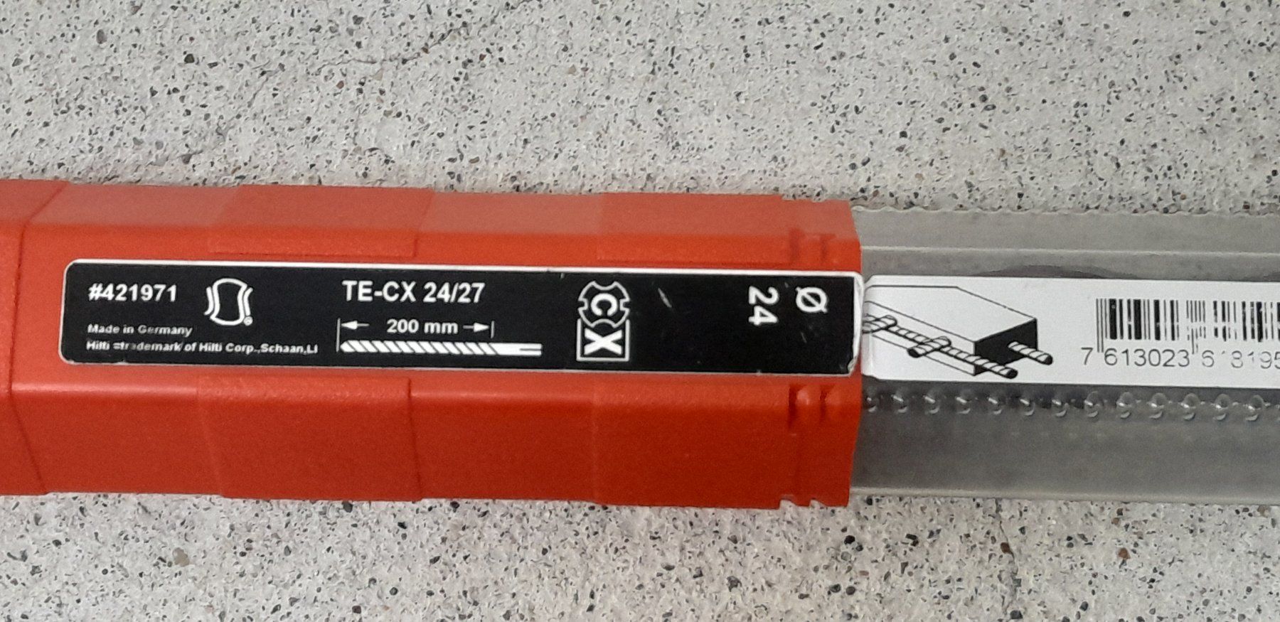 Hilti Bohrmaschinen: Hilti Hammerbohrer TE-CX 24/27 – Neu und originalverpackt aus Winterthur von Norweg 1
