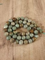 1 Strand natürliche braun grün opal 8 mm