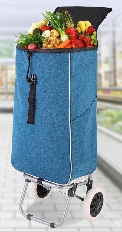 Cover & Protezioni schermo: Chariot de courses à 2 roulettes 35L – Nuovo e nell'imballaggio originale da Morges venduto da M-Store 3