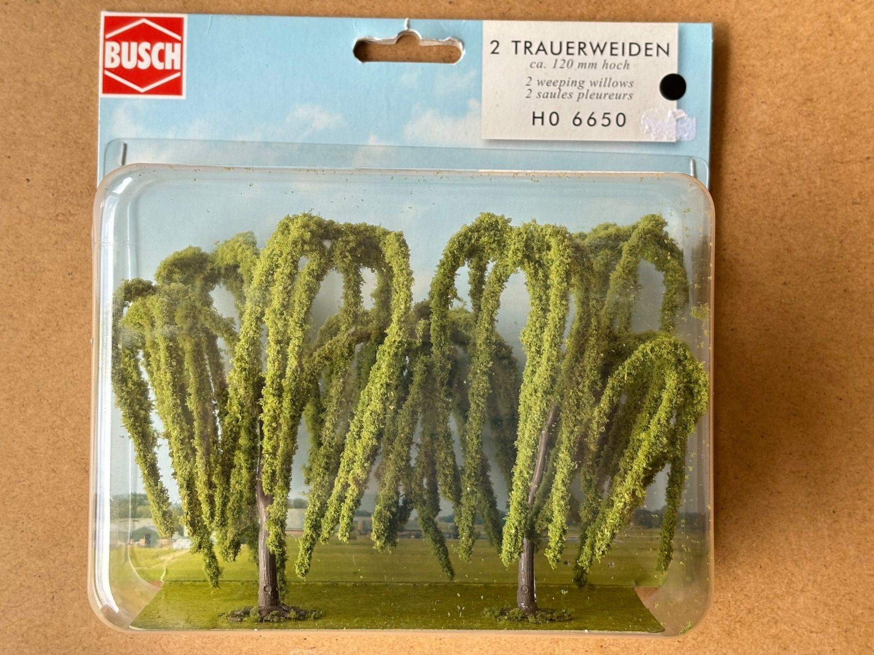 Busch Modellini di ferrovie: Busch 6650 Trauerweiden – Nuovo e nell'imballaggio originale da Hauterive NE venduto da eriamch