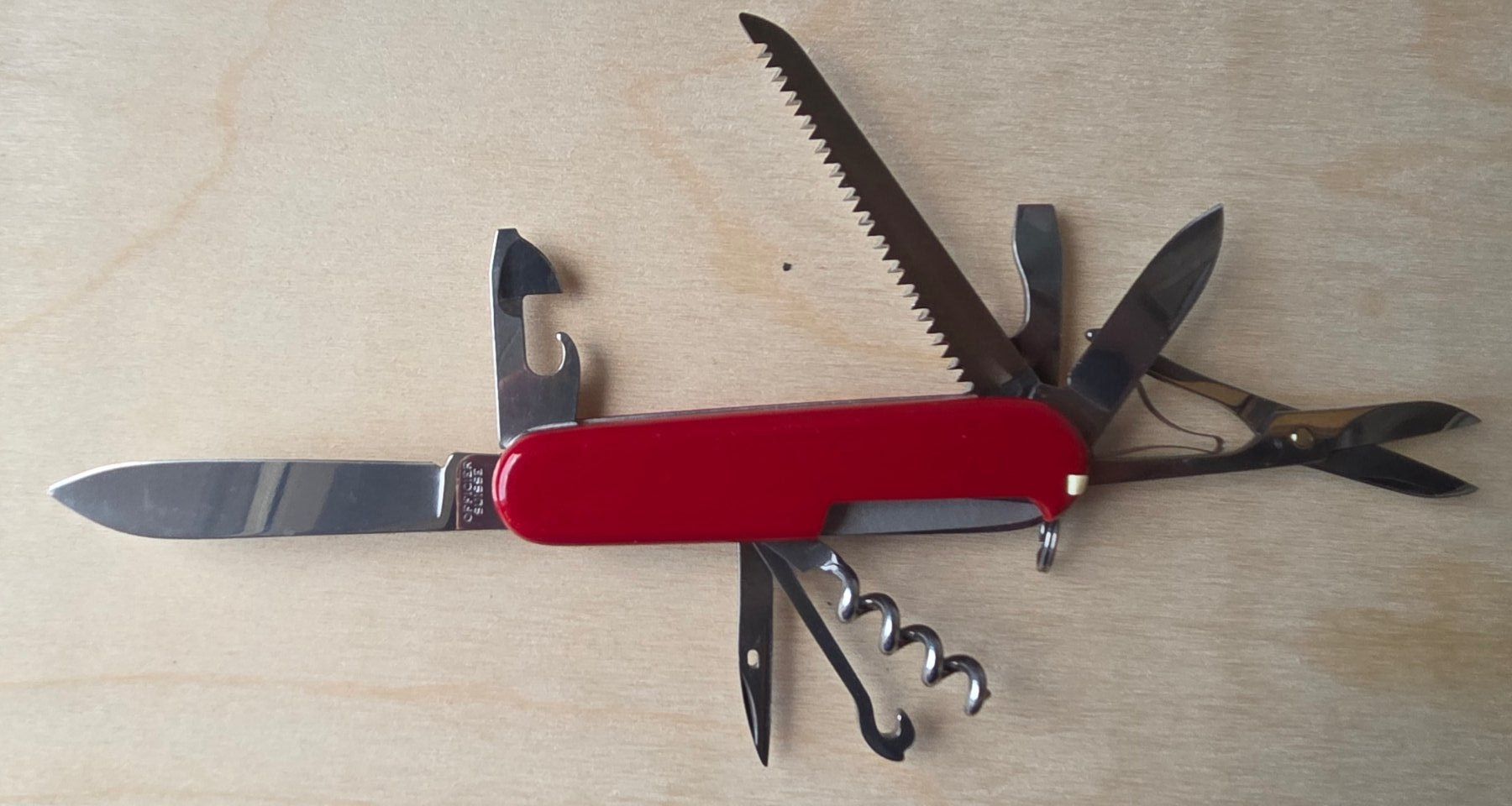 Victorinox Coltelli tascabile: Victorinox Sackmesser "Huntsman" – Nuovo (secondo la descrizione) da Gossau SG venduto da tenerife11 5