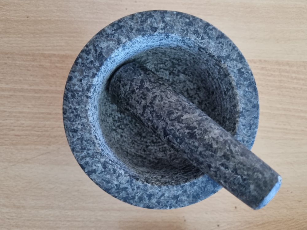 ORION GROUP Mortier en granit de qualité supérieure Diamètre : 11,5 cm