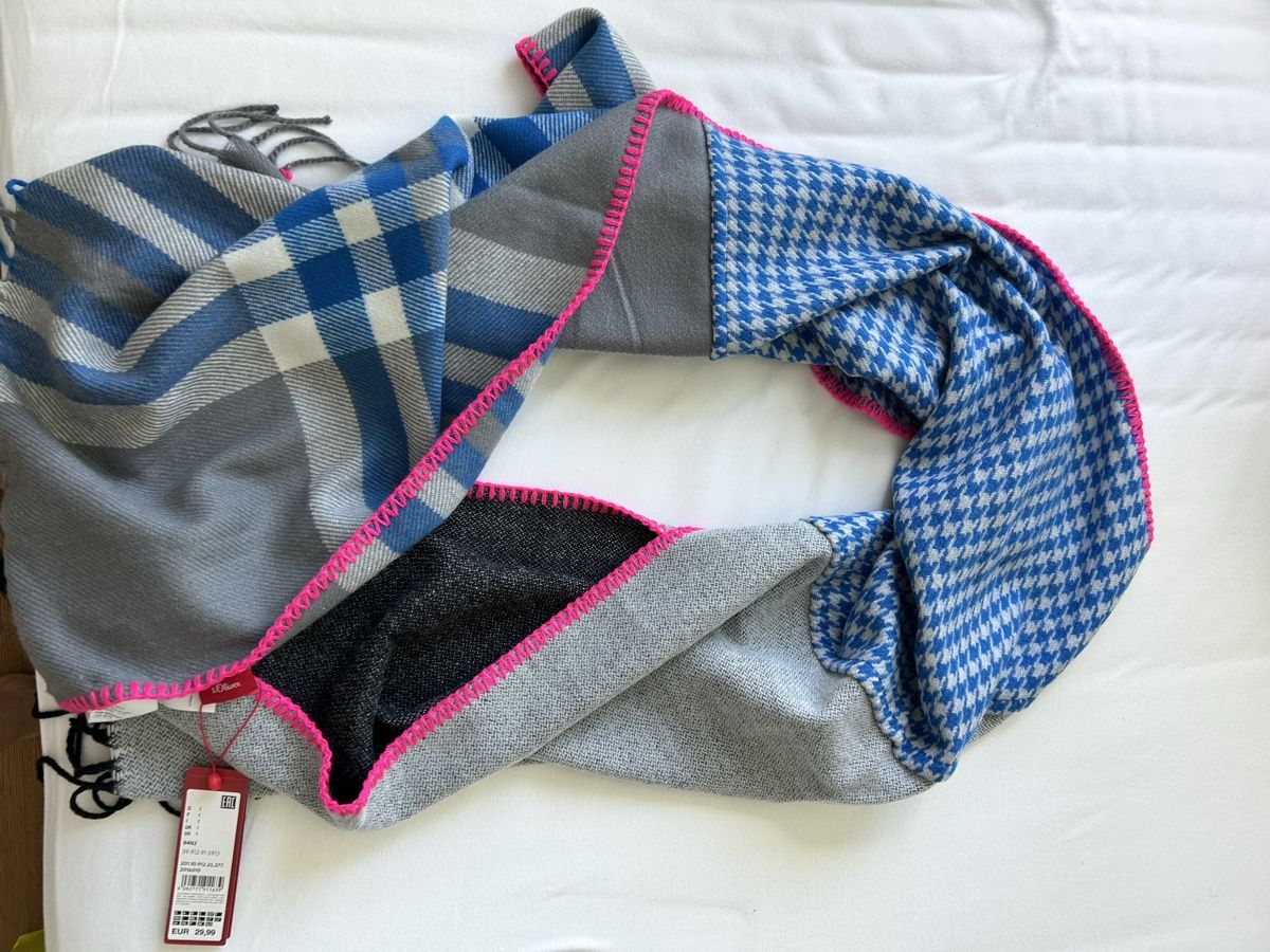 S.Oliver Foulard & Sciarpe: Weicher ungetragener Schal von s. Oliver  – Nuovo e nell'imballaggio originale da Forch venduto da leafri