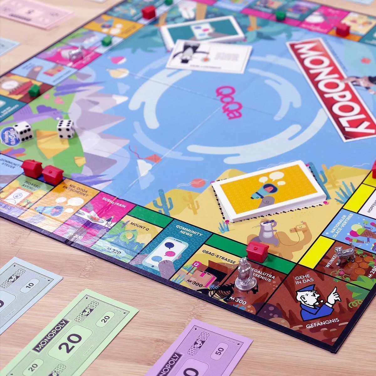 Hasbro Spiele: Hasbro Monopoly QoQa Edition (Deutsch) – Neu und originalverpackt aus Aeschi SO von Bluemail 3