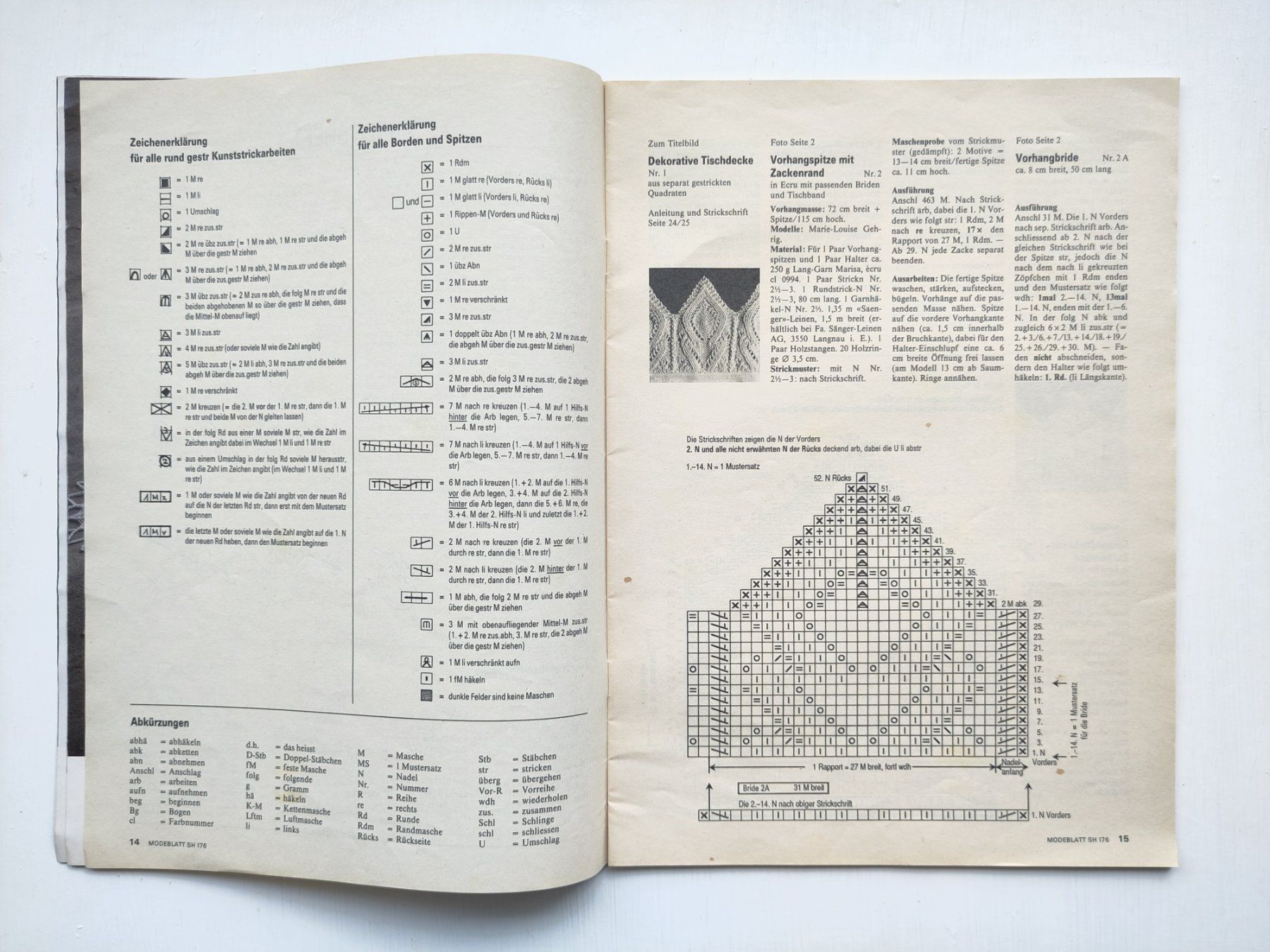 Zeitschriften & Magazine: KUNSTSTRICKEN - Meyers Modeblatt Sonderheft 176 – Gebraucht aus Pfäffikon ZH von rabali 5