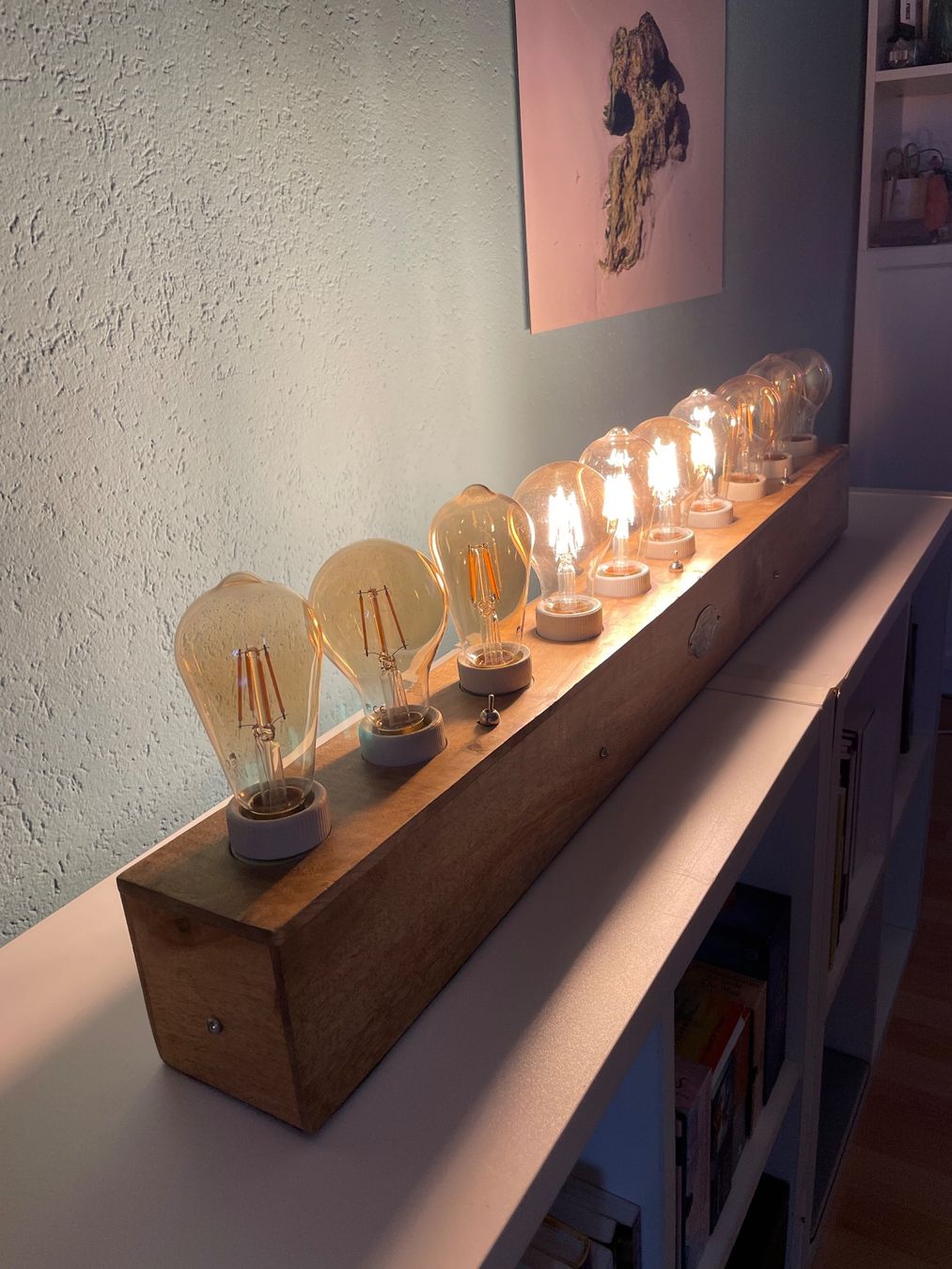 Lampen: Originelle Holzlampe mit Loft-Charakter – Gebraucht aus Gränichen von san_dfj9 3