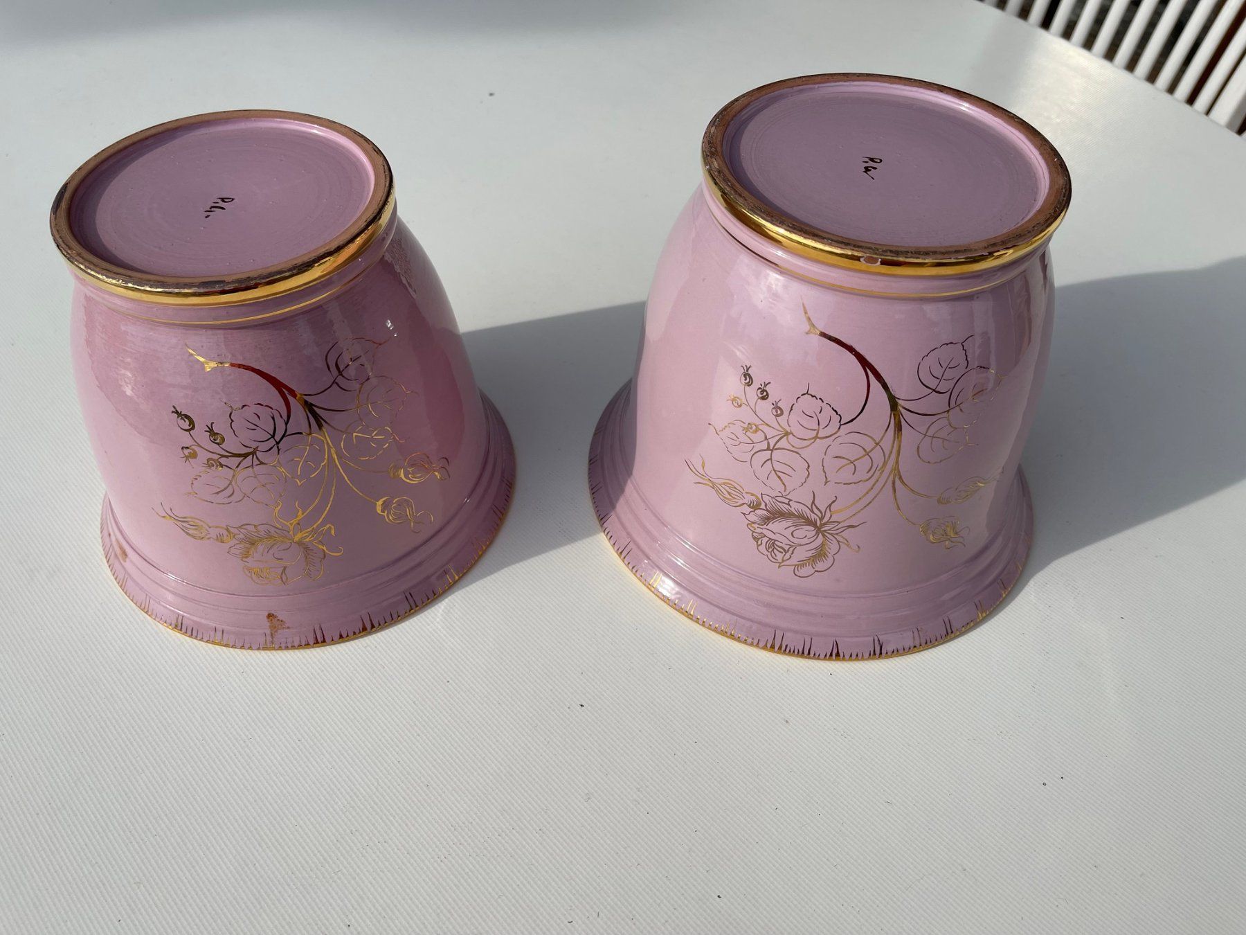 Vasi per fiori: 2 SUPERBES CACHE-POTS – Nuovo (secondo la descrizione) da La Croix (Lutry) venduto da Sporades 6