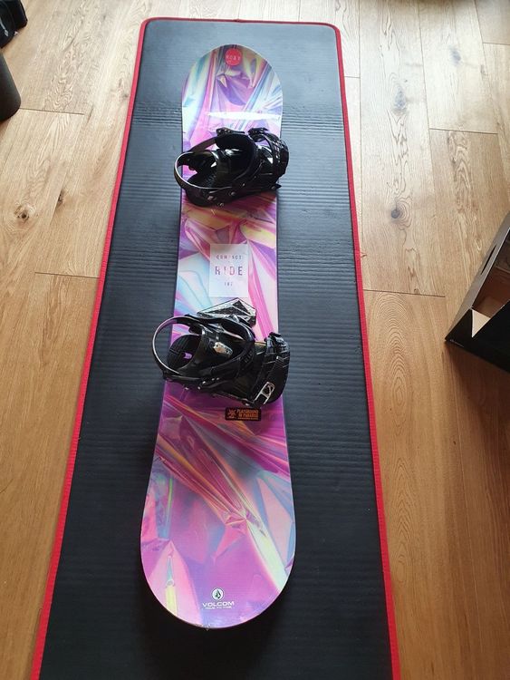 Ride Damen Snowboard 147 mit Ride DVA Bindung (Gebraucht) in Malix für ...