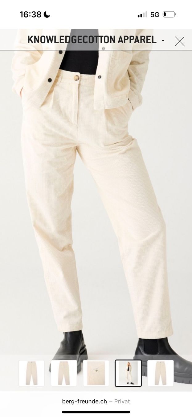 Lanius Pantaloni: Lanius Cordhose hellbeige – Nuovo (secondo la descrizione) da Wittenbach venduto da sarah_09 5