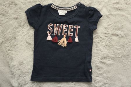 Baby T-Shirt Luckykid in Gr. 68 - Top Zustand
