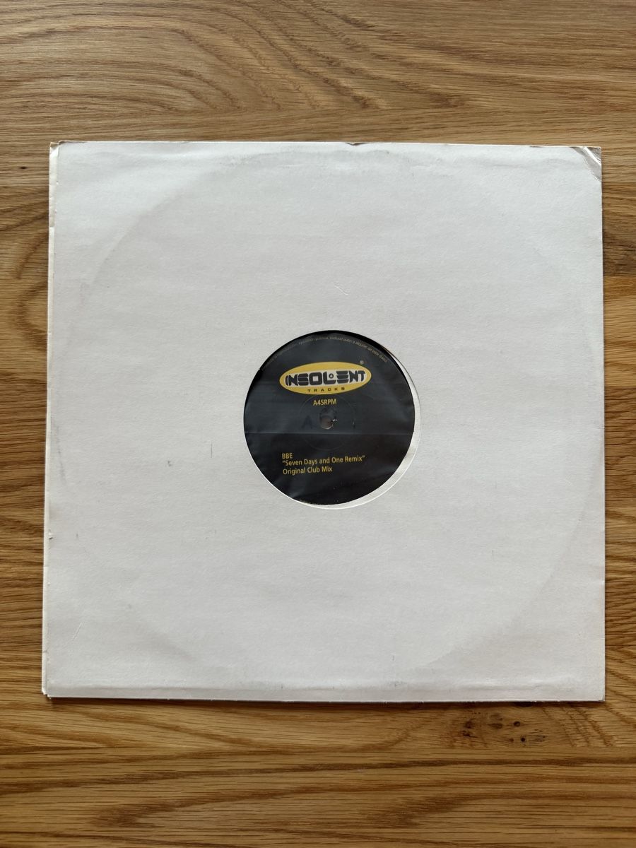 BBE - Seven Days And One Week (Trance Klassiker) | Kaufen auf Ricardo