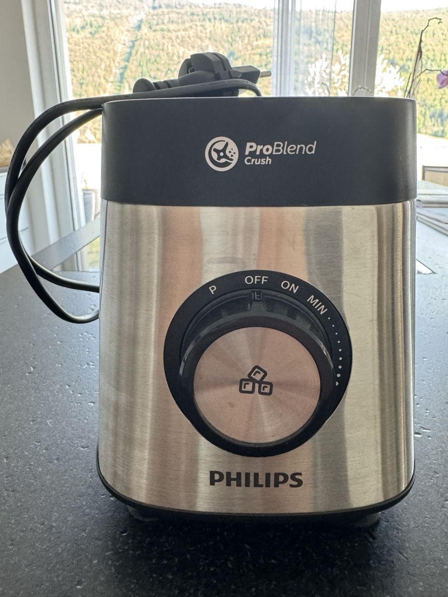 Philips Küchengeräte: Standmixer Philips ProBlend Crush Edelstahl Glaskrug – Gebraucht aus Herbetswil von sylou87 1