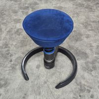 Ergononomischer Aeris Swoppe blau Samt Sitz. Wie neu!