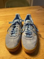 Adidas Gazelle Sneaker hellblau-silberGr. 40 - Neuwertig
