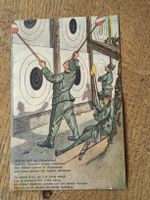 Litho PK / Militär Humor - Gelaufen Feldpost ca. 1930