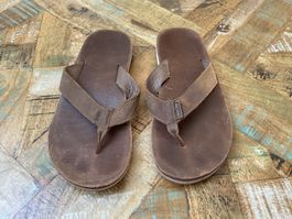 Teva Leder Flip-Flops, Gr.42 - braun