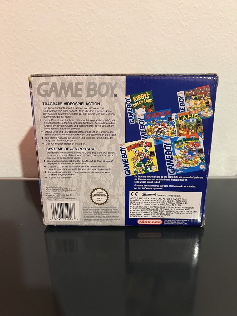 Nintendo Console: Nintendo Game Boy Classic Clear / Transparent OVP – Usato da Schönenbuch venduto da retrohunter 5