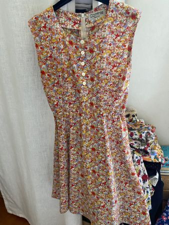 Sommer Blumen Kleid Gr. 36