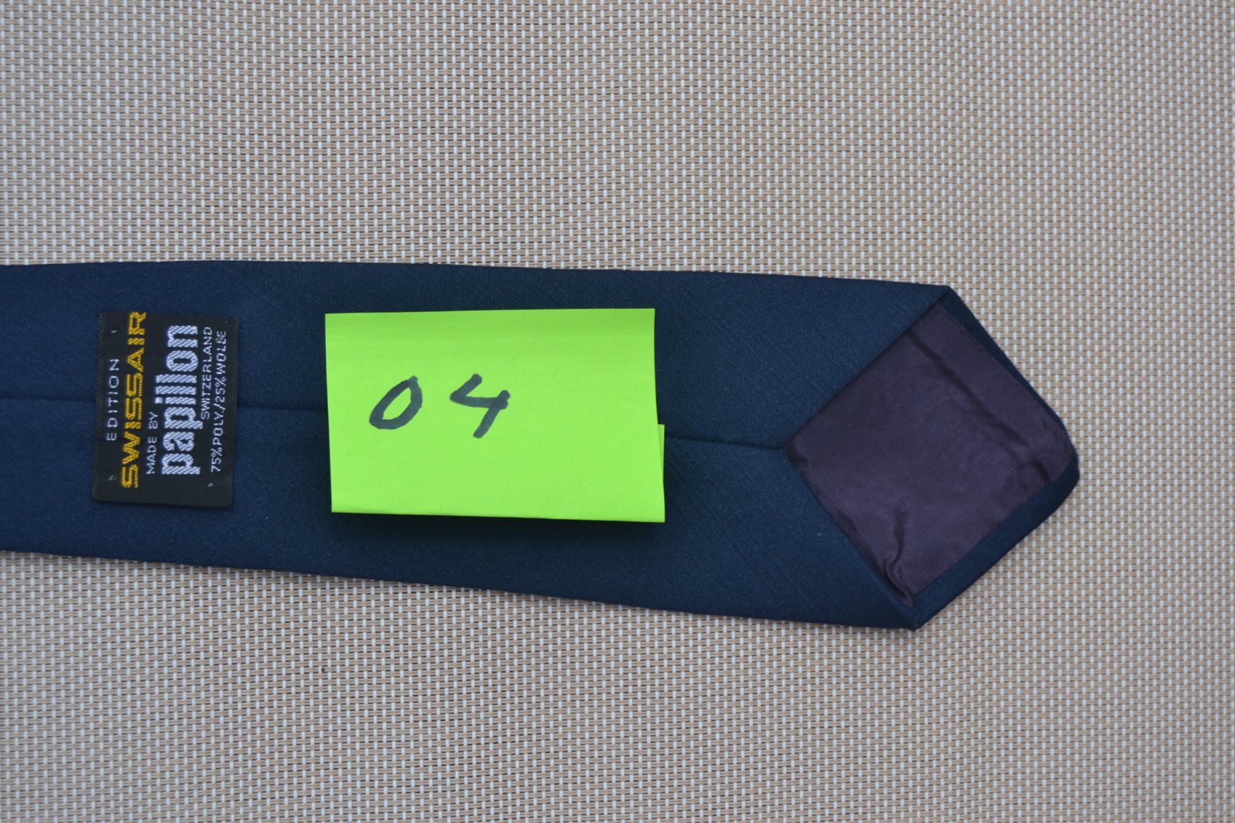 Swissair Uniformi: Swissair Krawatte  04 – Usato da Wil SG venduto da fanofrio