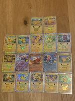 Pokémon 17 cards 14 Pikachu and 3 ex 