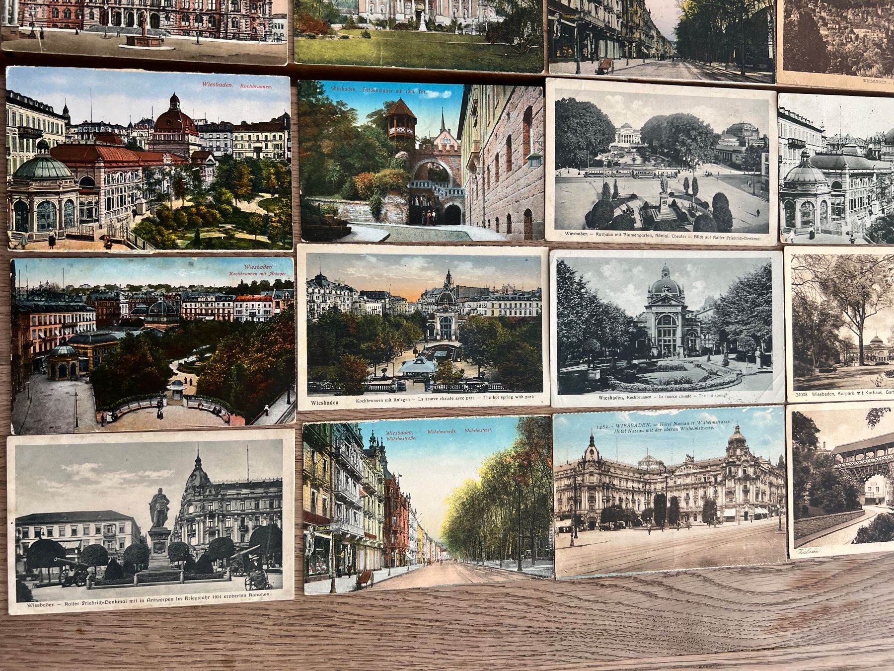 Cartoline postali: Sammlung Ansichtskarten Deutsches Reich- Wiesbaden – Usato da Hermetschwil-Staffeln venduto da militaria-schweiz 3