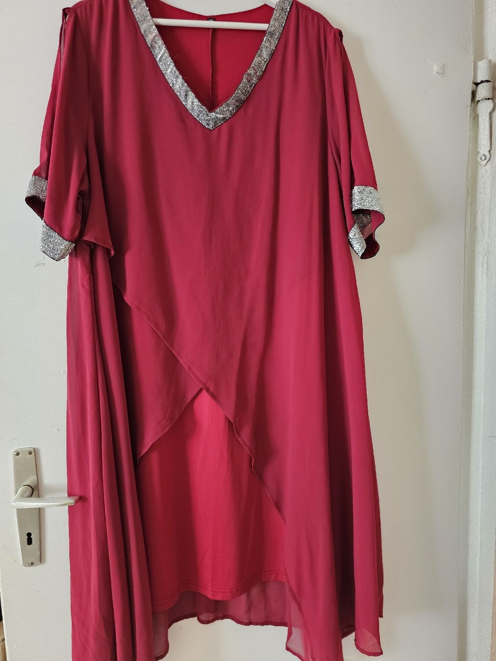Vestiti: Bordeaux Kleid  – Nuovo e nell'imballaggio originale da Ramsen venduto da Janina10 3