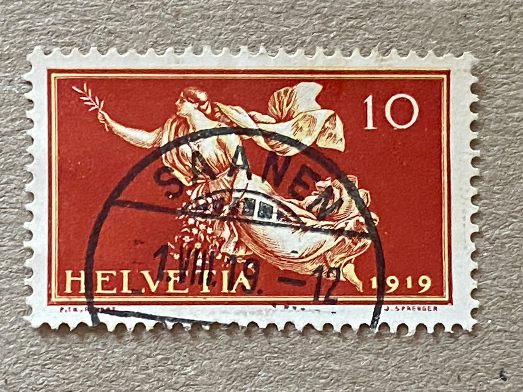 Tutti i francobolli: 144, ET Voll Saanen – Usato da Aarau venduto da hilde47