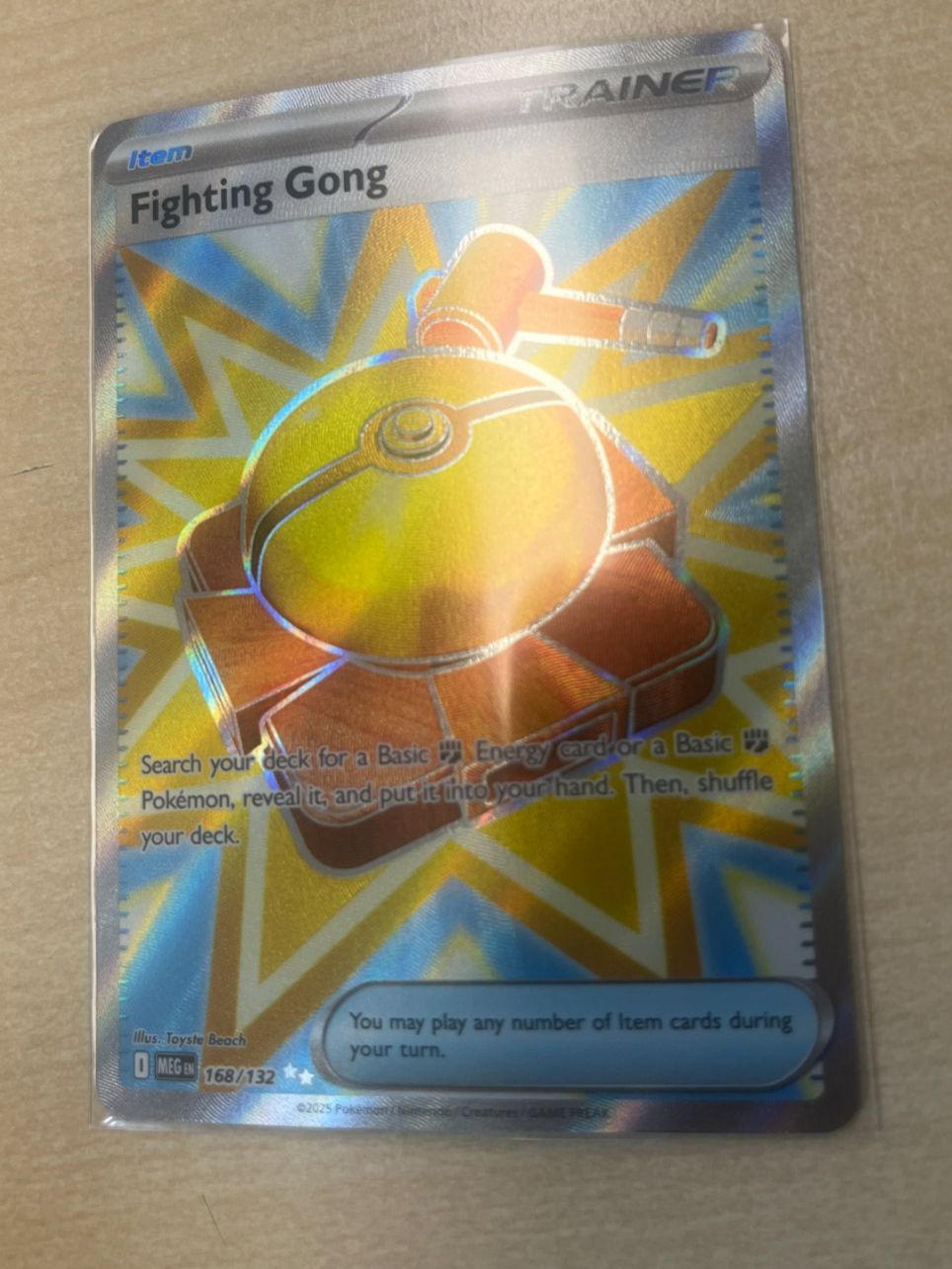 Pokémon Carte collezionabili: Kampfgong (MEG 168) – Nuovo (secondo la descrizione) da St. Niklaus VS venduto da tru_vj5x