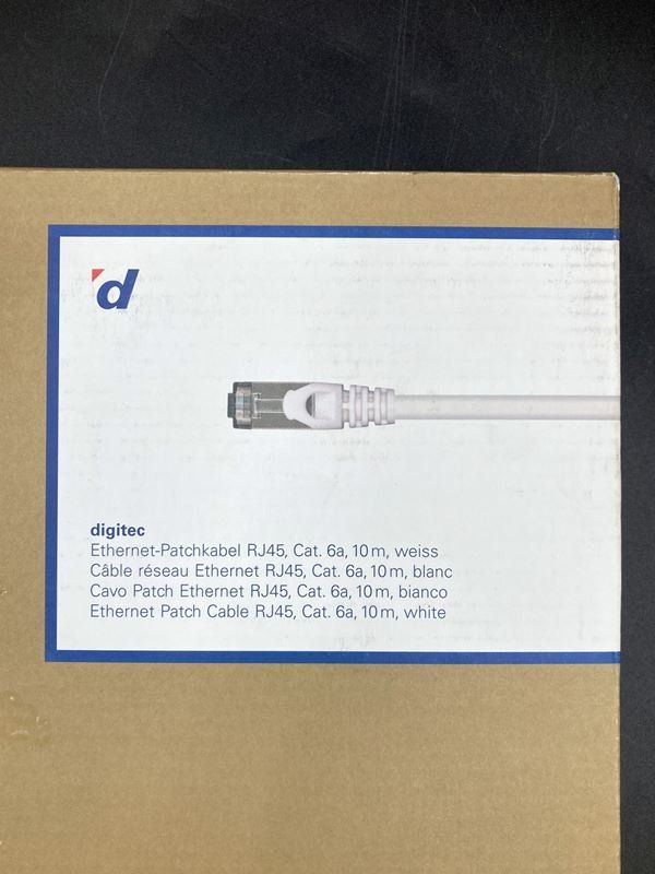 Digitec Câbles: DIGITEC | Ethernet Kabel | 10 Meter | Weiss – Neuf (Voir description) à Wittenbach par Restwert_St-Gallen 3