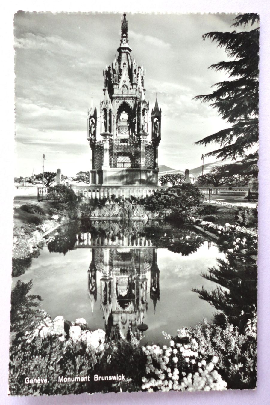 Cartoline postali: Genève - Monument Brunswick – Usato da Fétigny venduto da Billy2miny