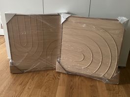 Bilder/Wanddekoration 55 x 55 cm Minimalistisches Design