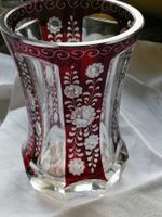 Vintage Glas, Böhmen, schwer.